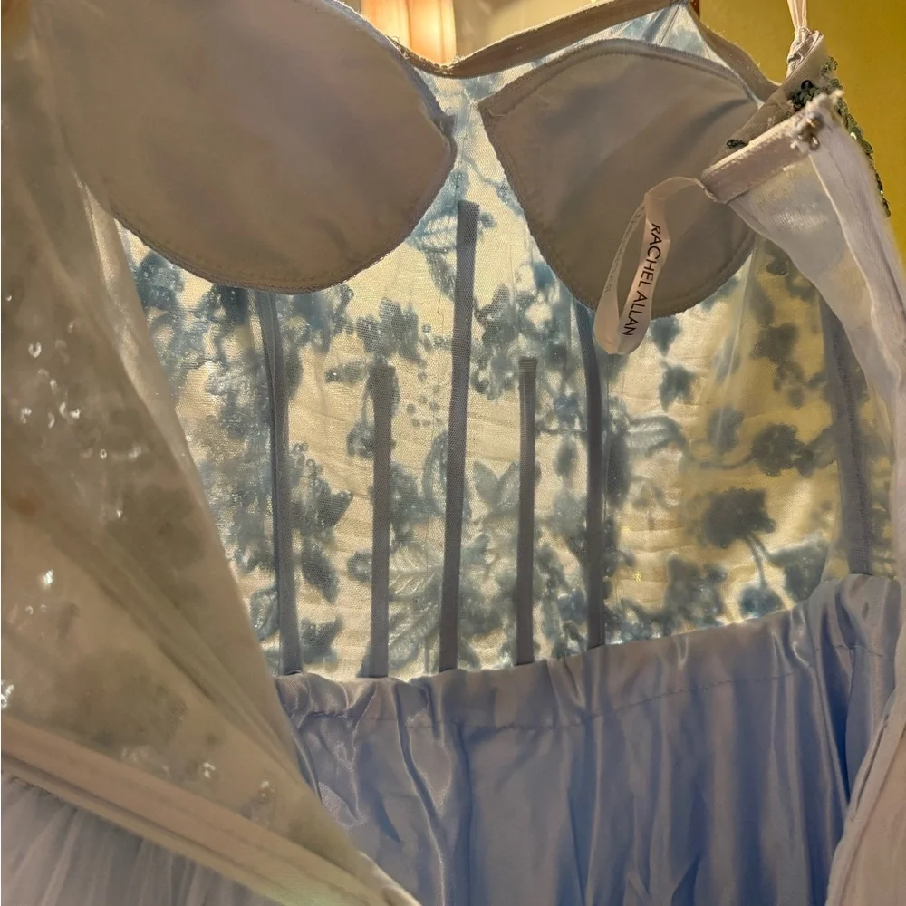 Pageant / Prom Gown by Rachel Allan size 6 - Picture 7 of 13